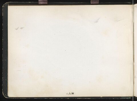 Blank Page of Old Sketchbook