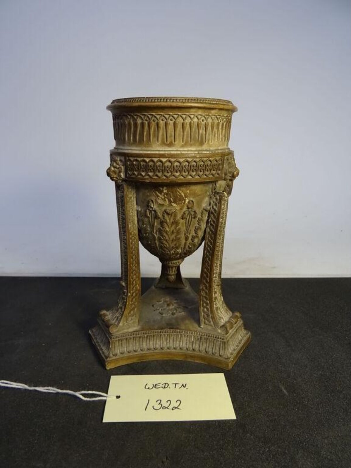 Antique Carved Decorative Urn
