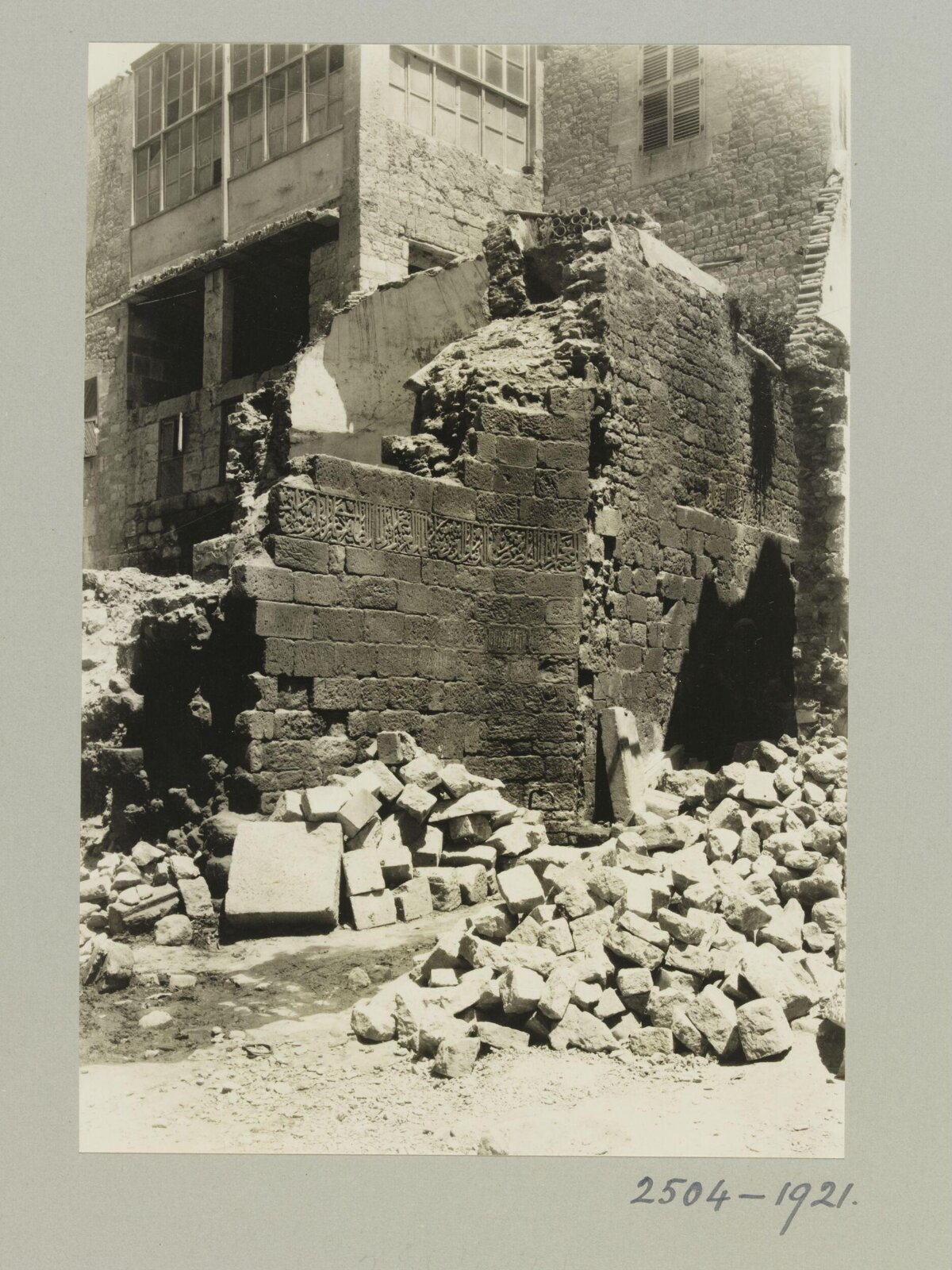 Ruined Historic Stone Building