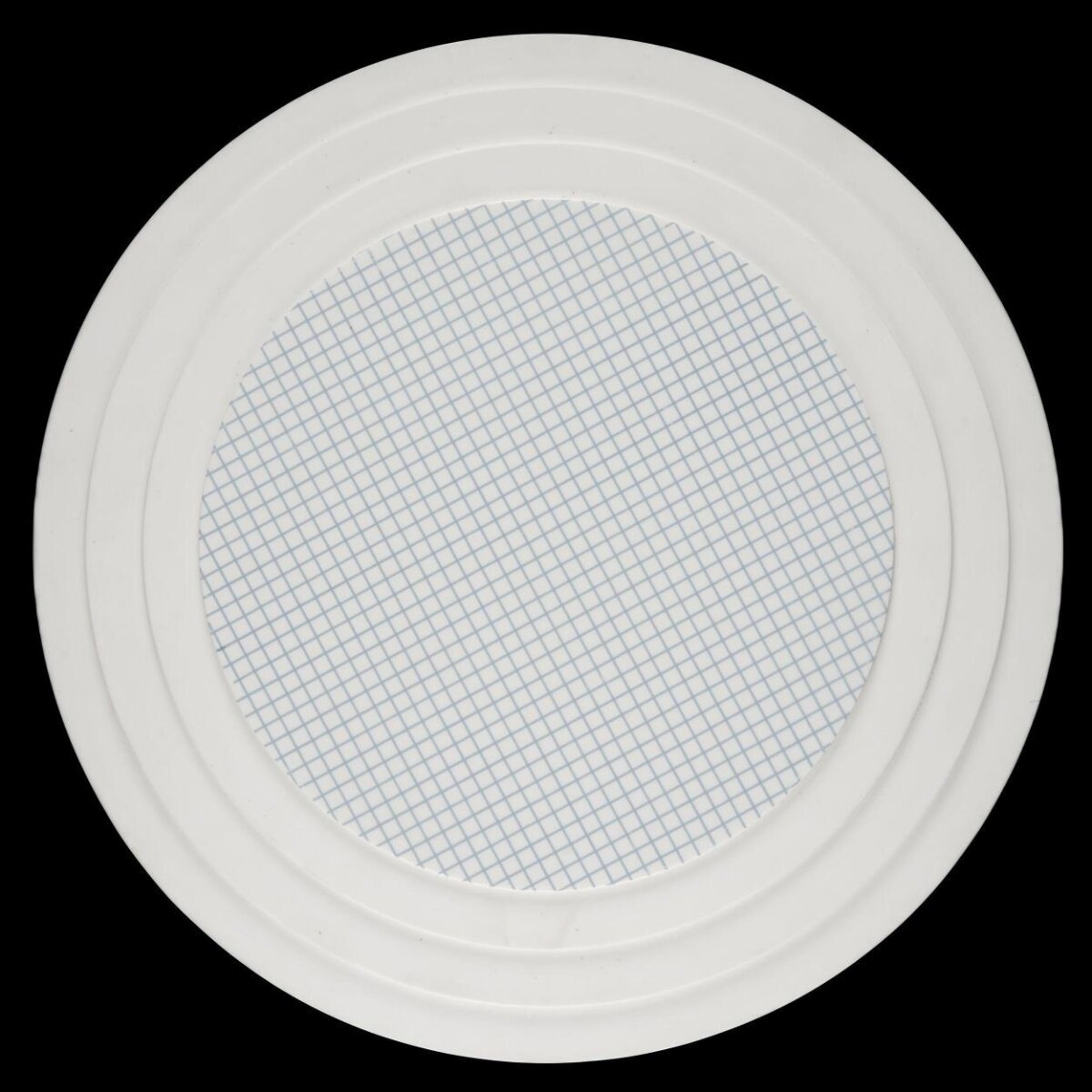 Round White Ventilation Grille