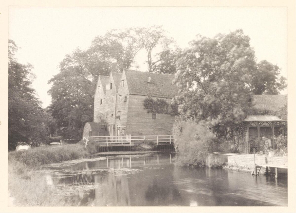 Old Water Mill by the River