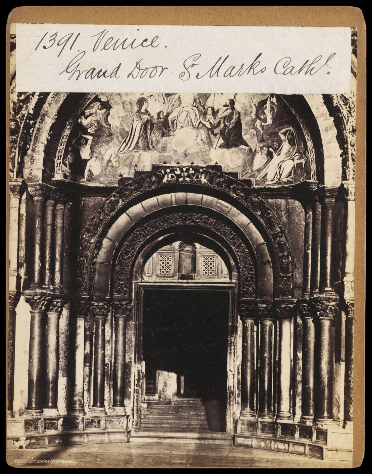 Venice St Mark's Cathedral Grand Door