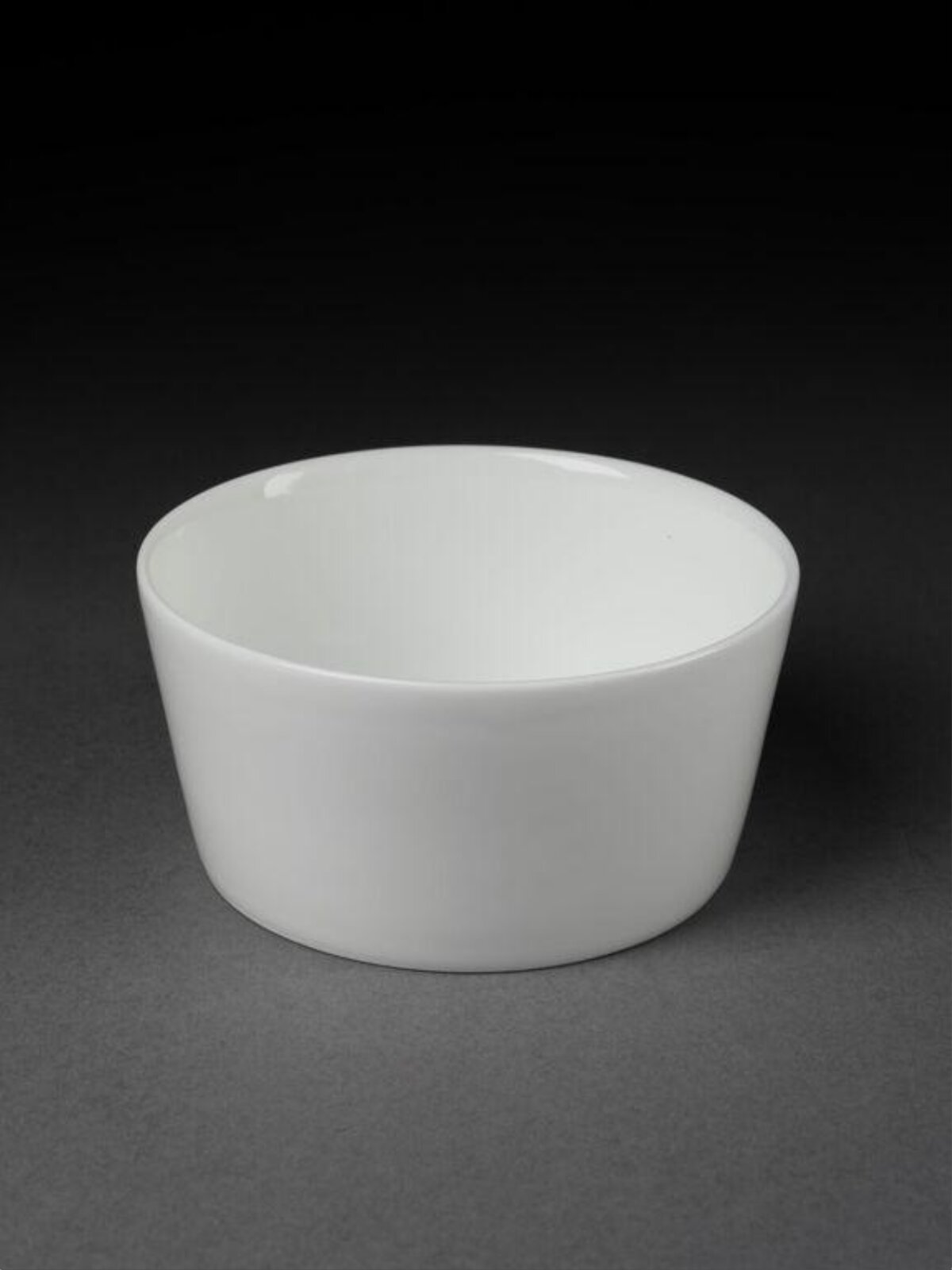 Plain White Ceramic Bowl
