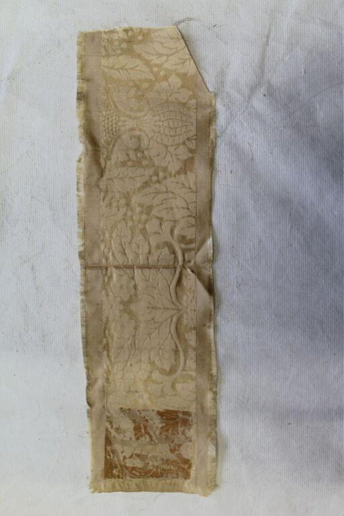 Antique Patterned Fabric Fragment