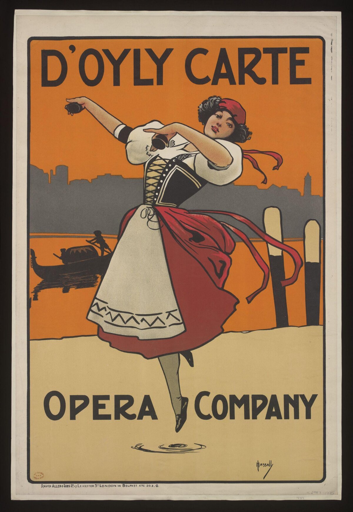 D'Oyly Carte Opera Company Poster