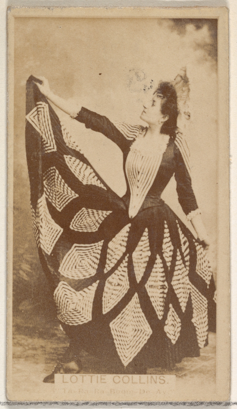 Vintage Portrait of Lottie Collins