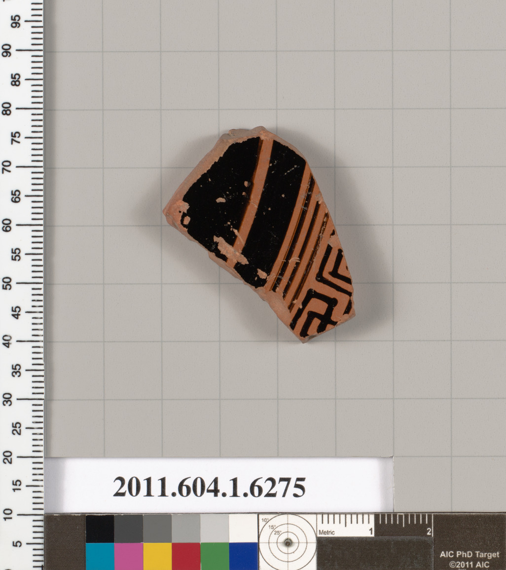 Ancient Pottery Fragment Specimen