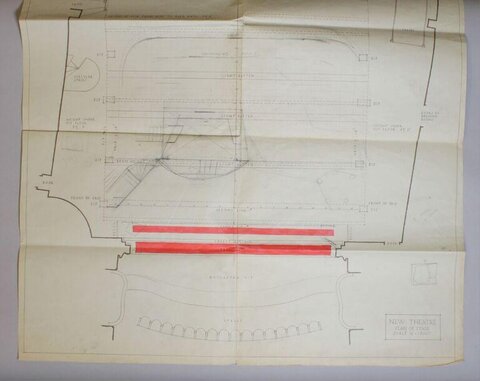 New Theatre Stair Plan