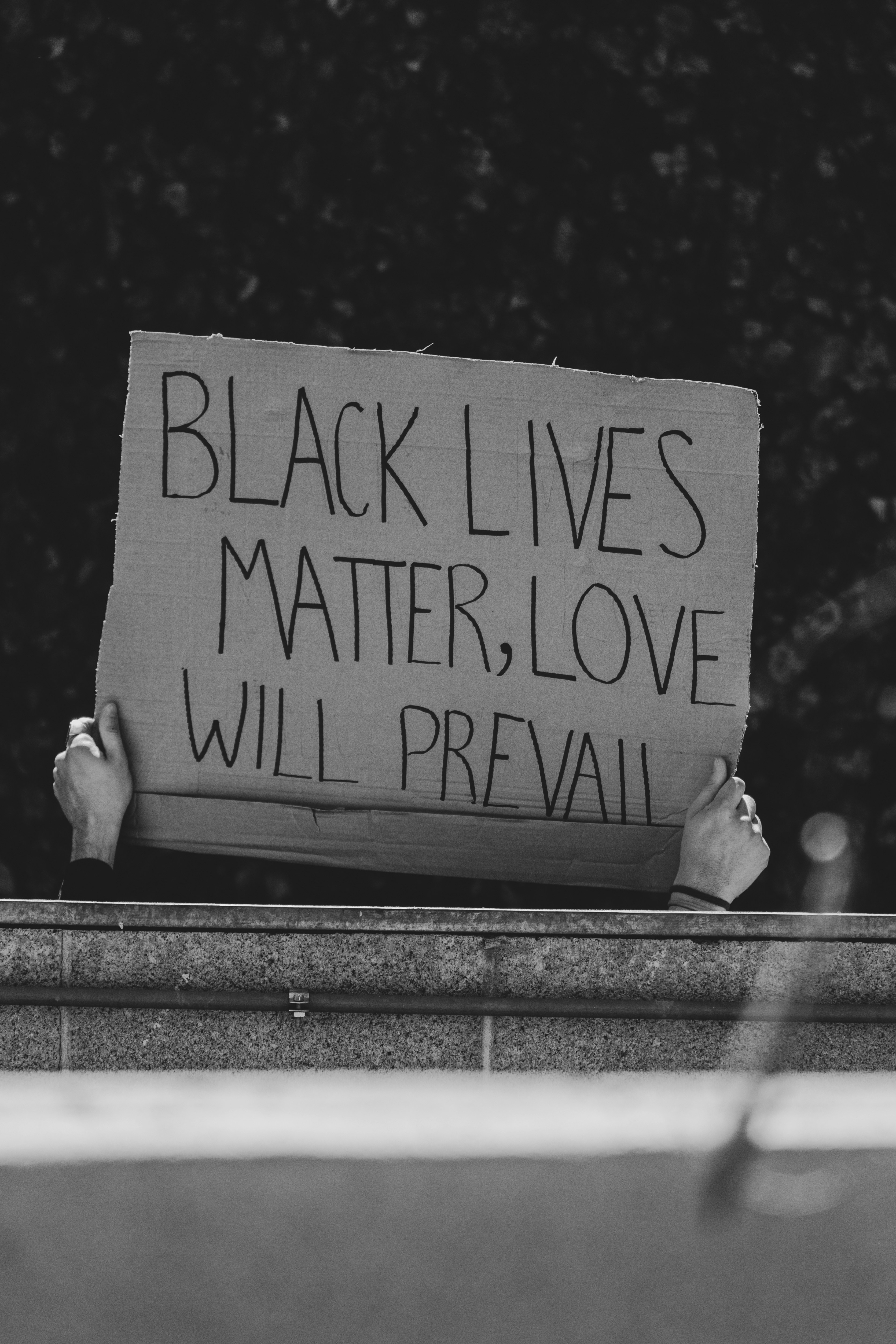 Black Lives Matter Protest Sign