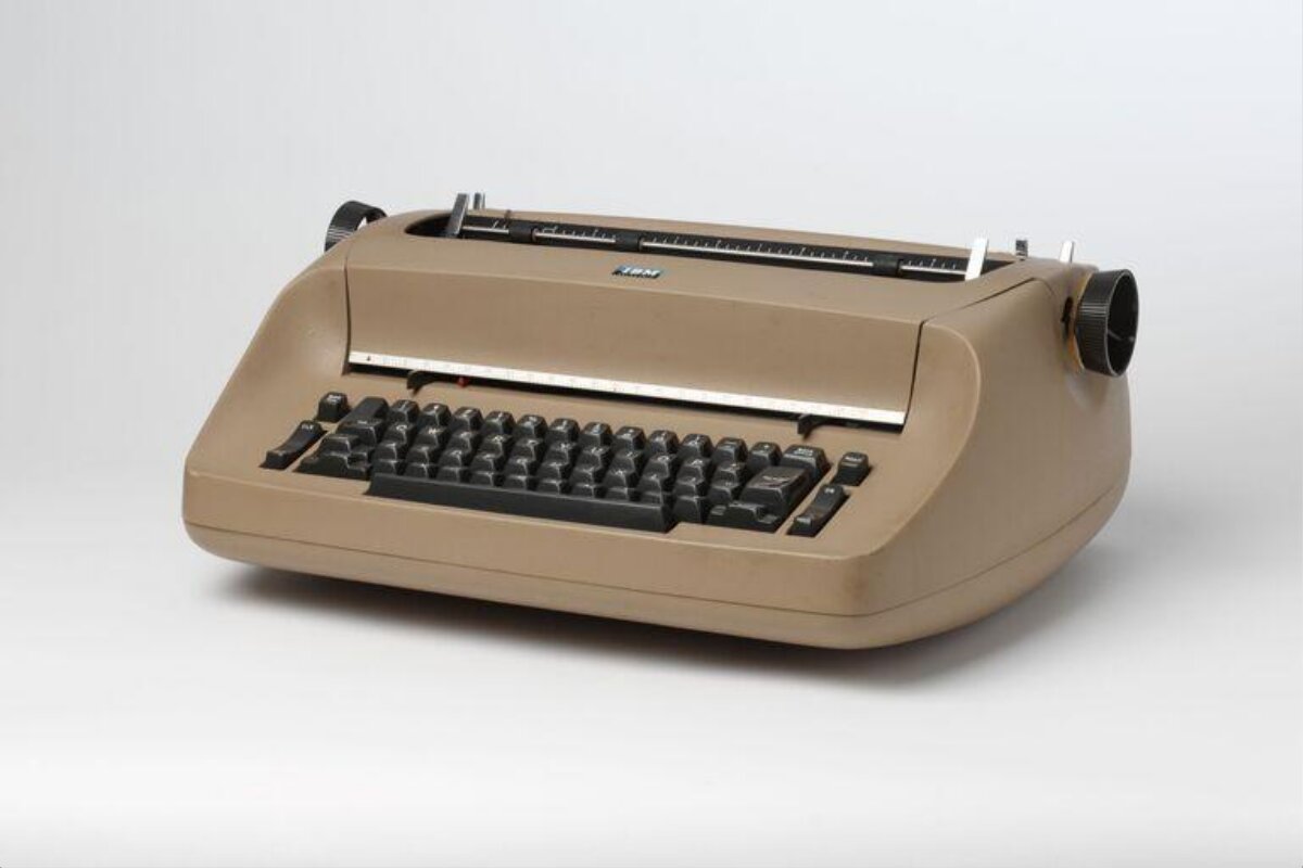 Vintage IBM Electric Typewriter — Technology
