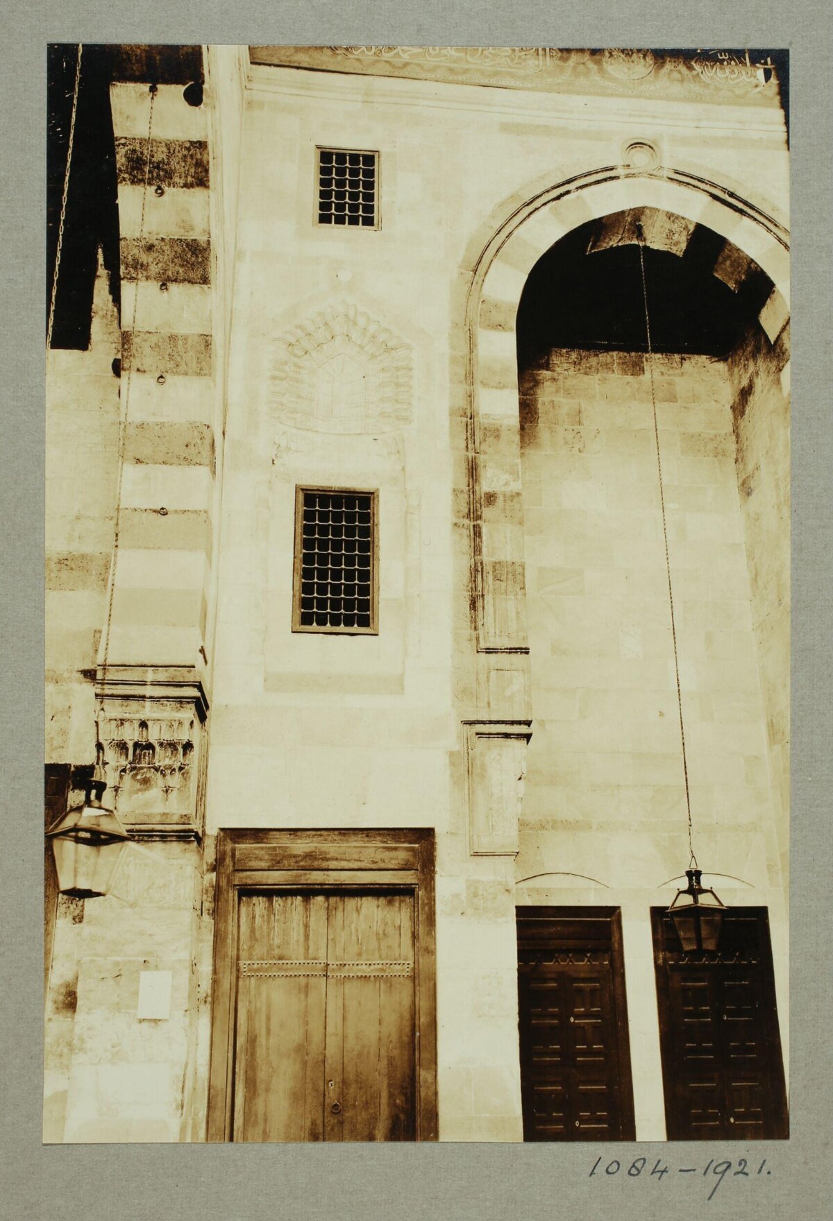 Vintage Islamic Building Facade