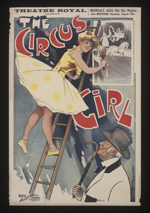 The Circus Girl Theatre Poster