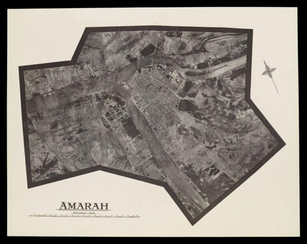Aerial Survey Map of Amarah