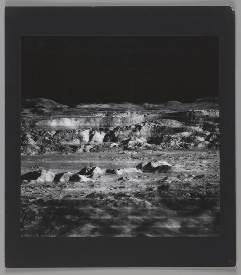 Lunar Surface Landscape