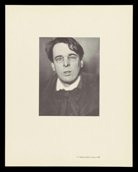 1908 Portrait of William Butler Yeats