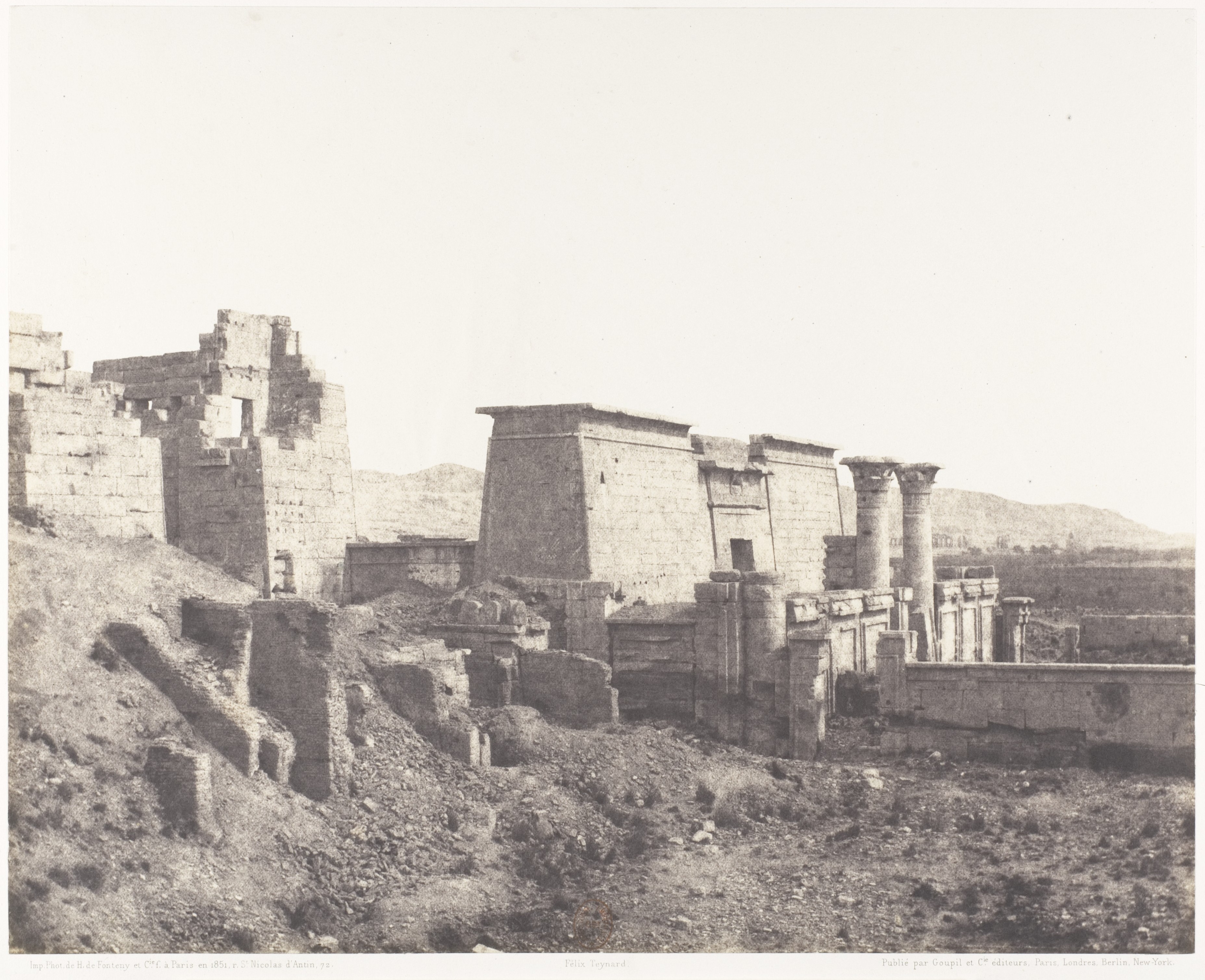 Ancient Egyptian Temple Ruins