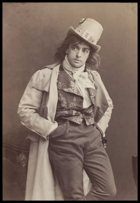 Studio Portrait of Man in Period Costume