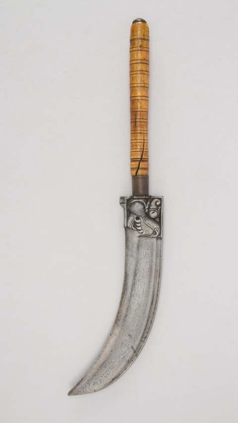 Antique Curved Blade Knife