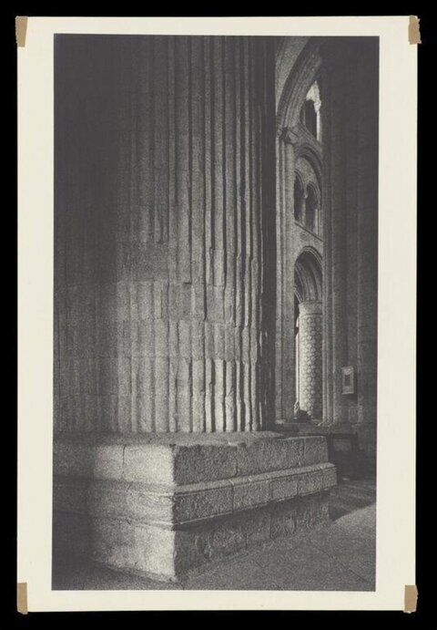 Cathedral Interior Stone Column