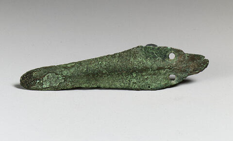 Ancient Bronze Dagger Artifact