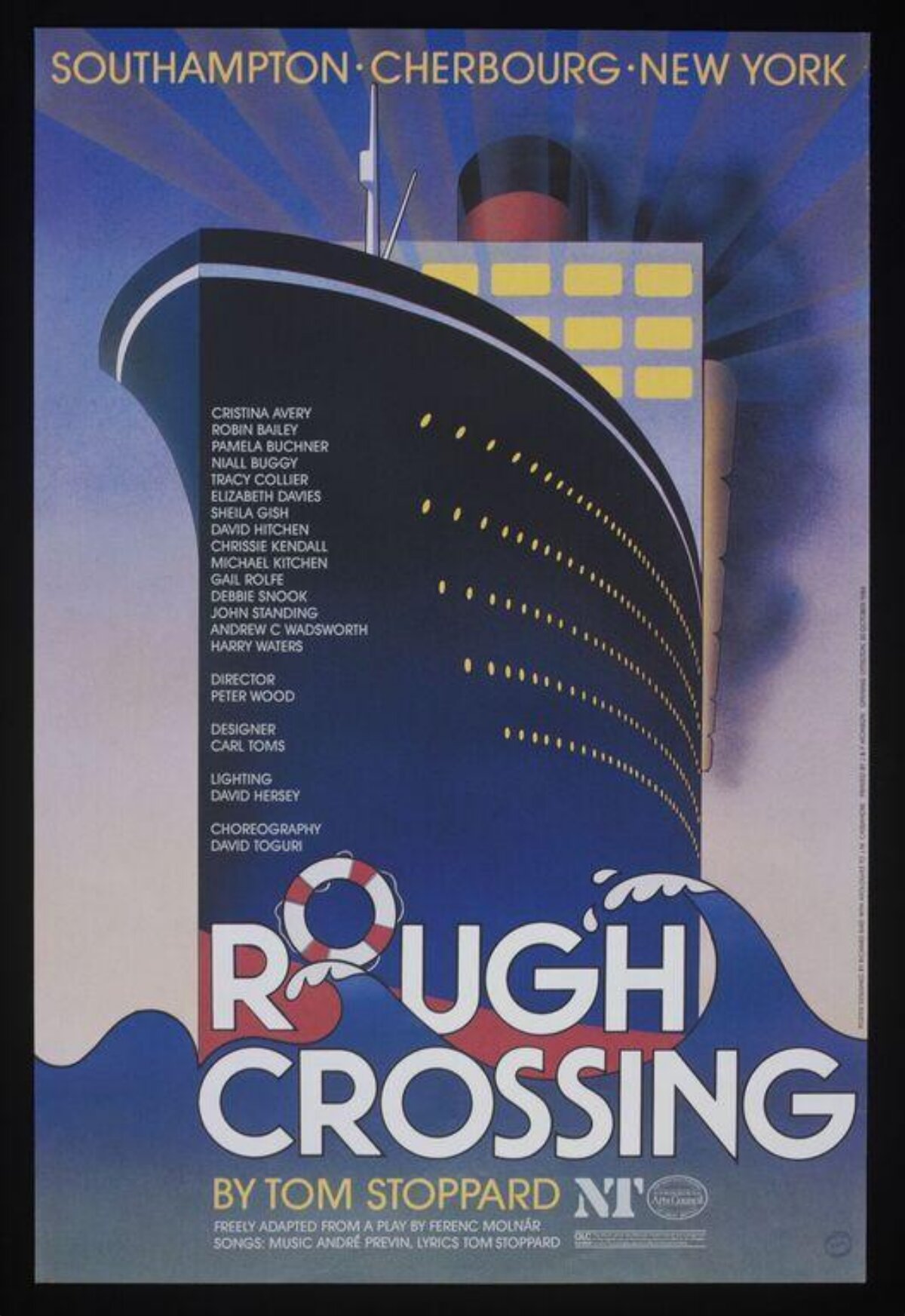 Rough Crossing Theatre Poster