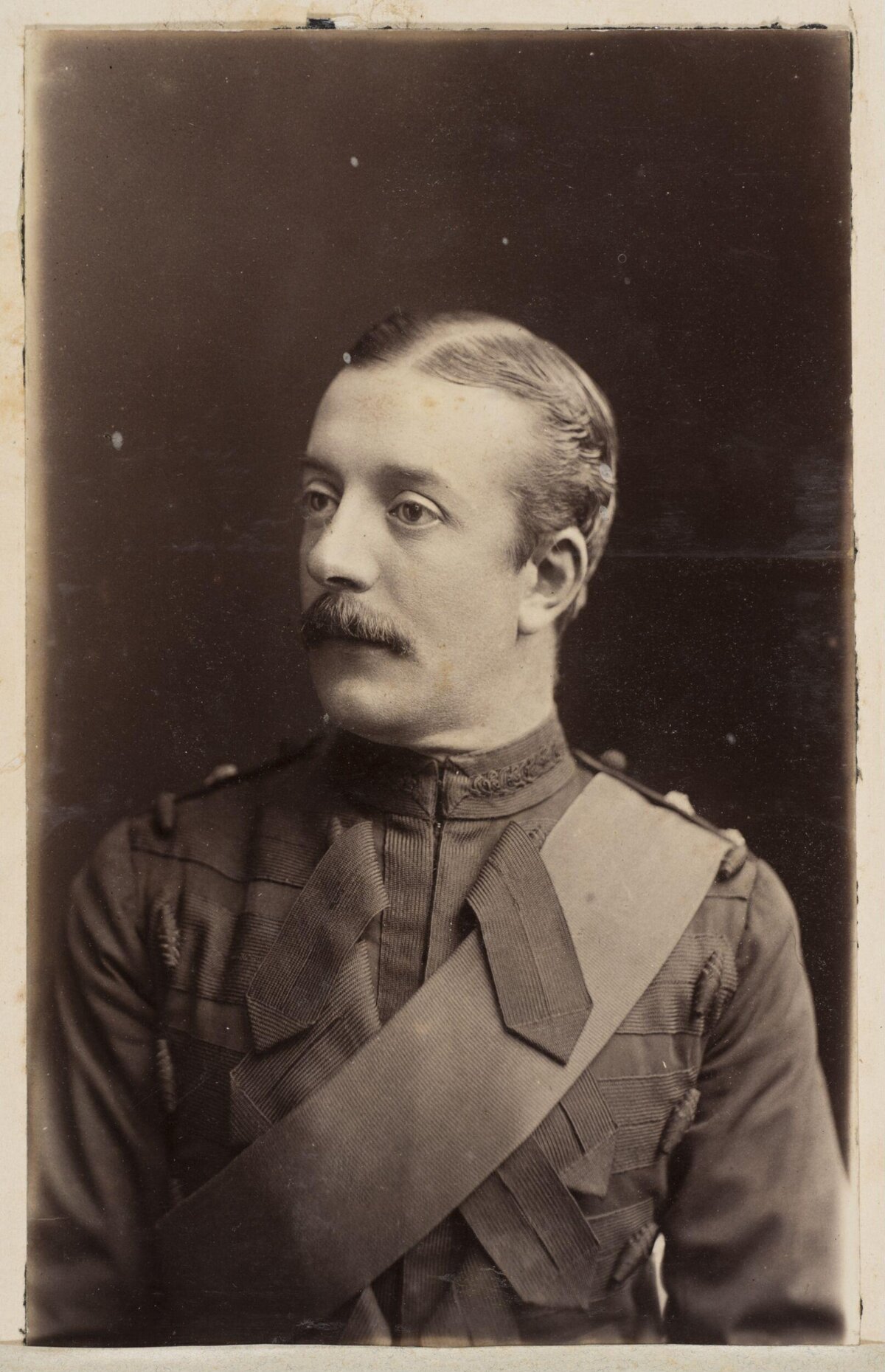 Vintage Portrait of Military Officer