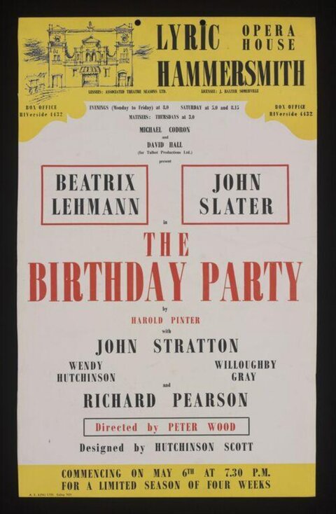The Birthday Party Theater Poster