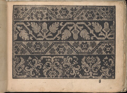 Vintage Cross-Stitch Border Pattern