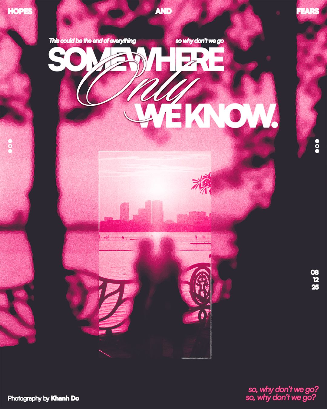 Somewhere Only We Know Lyric Poster