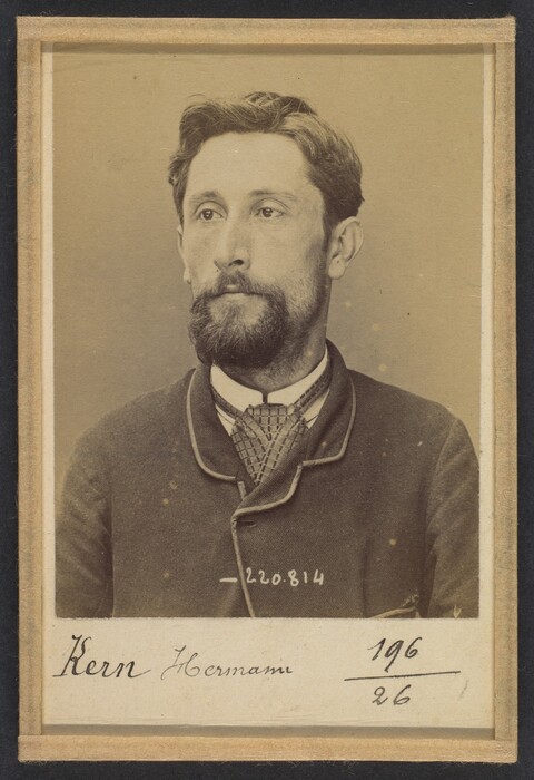 Vintage Portrait of Hermann Kern