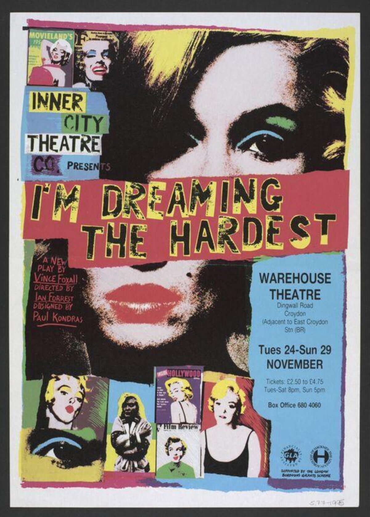 I'm Dreaming The Hardest Theatre Poster