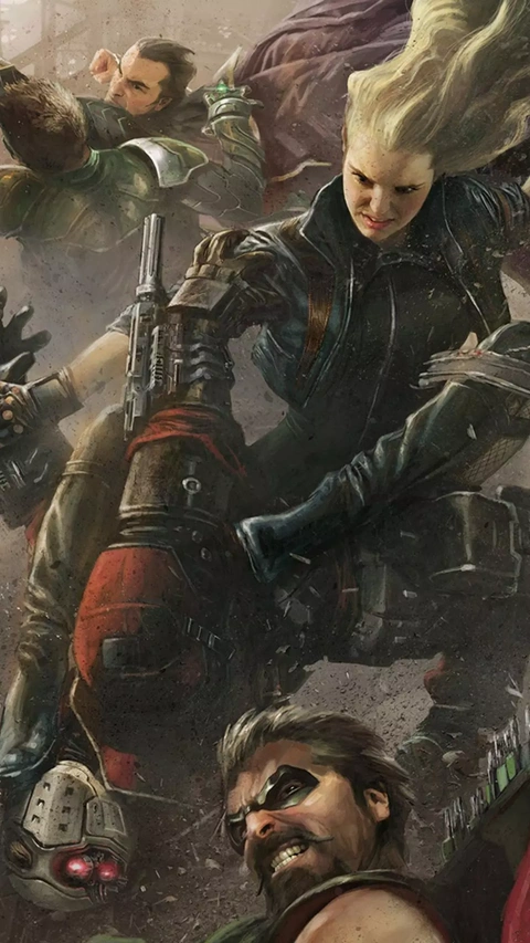 Sci-Fi Mercenary Combat Group