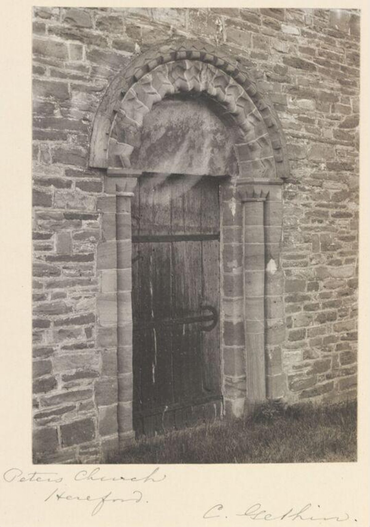 Peters Church Doorway Hereford