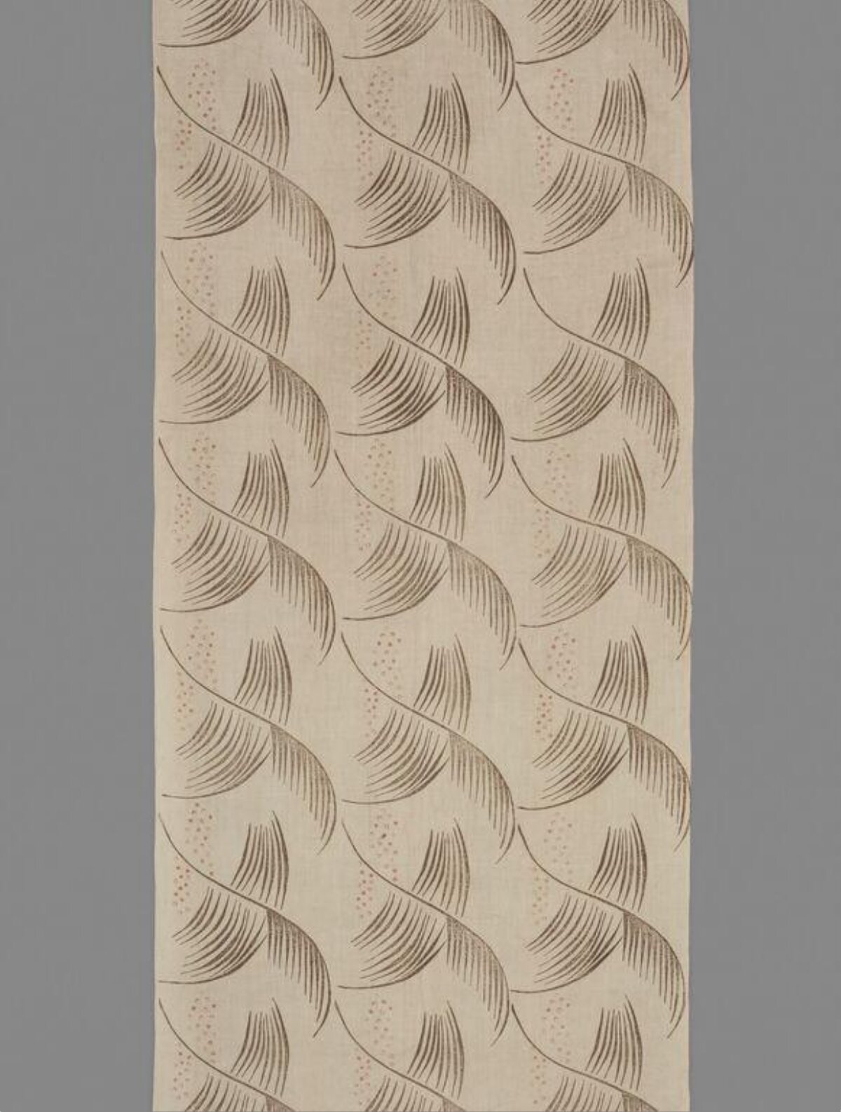 Hand Drawn Wave Pattern Textile