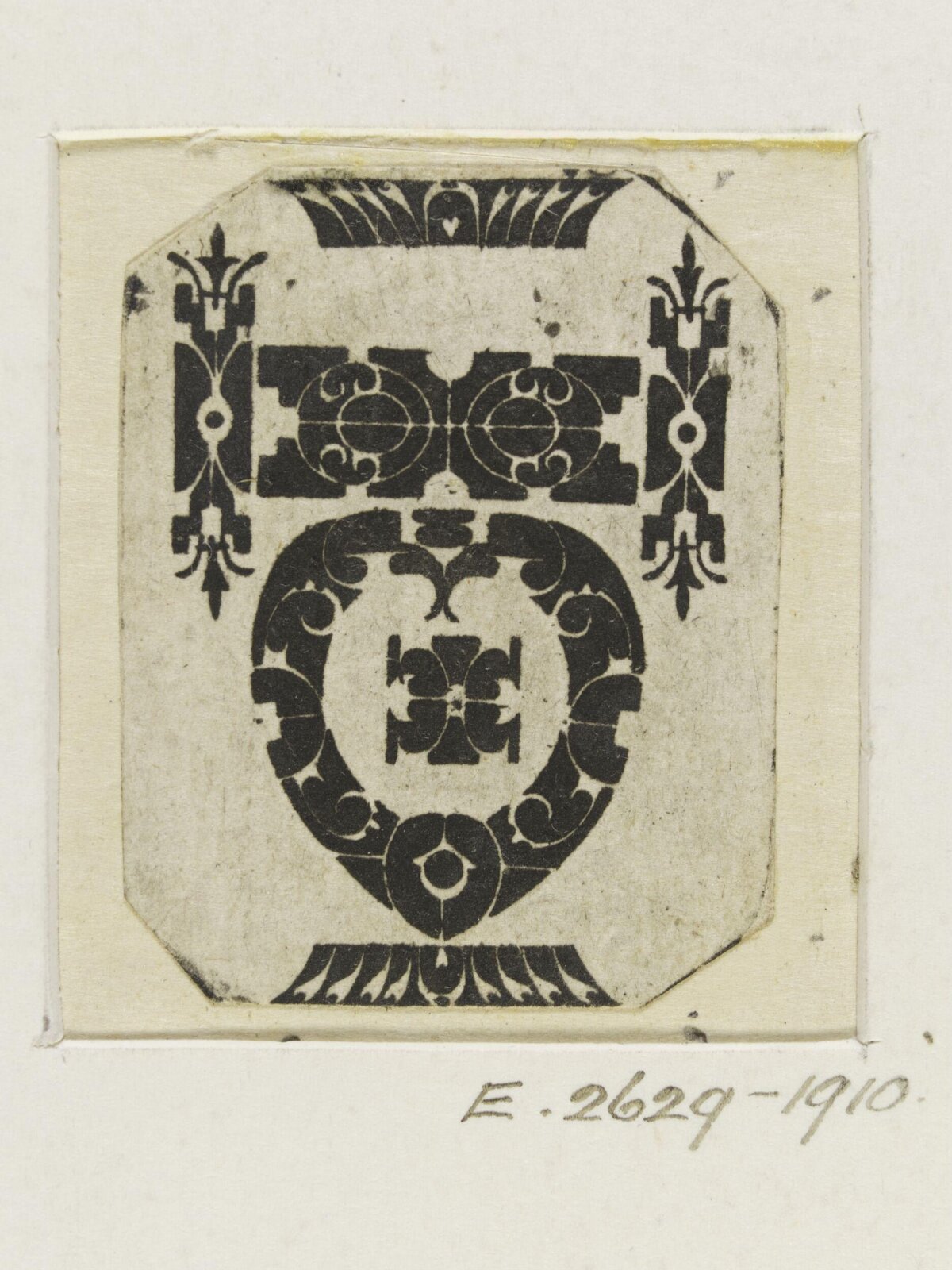 Antique Symmetrical Decorative Stencil