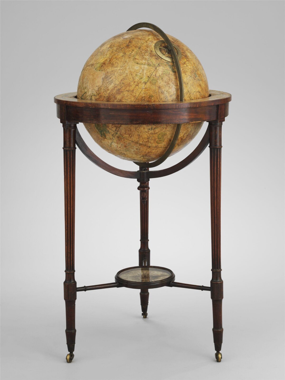 Antique Terrestrial Globe on Stand