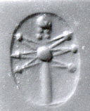 Embossed Sputnik Satellite Emblem — Logos