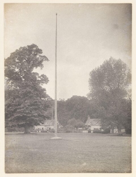 Maypole on a Village Green