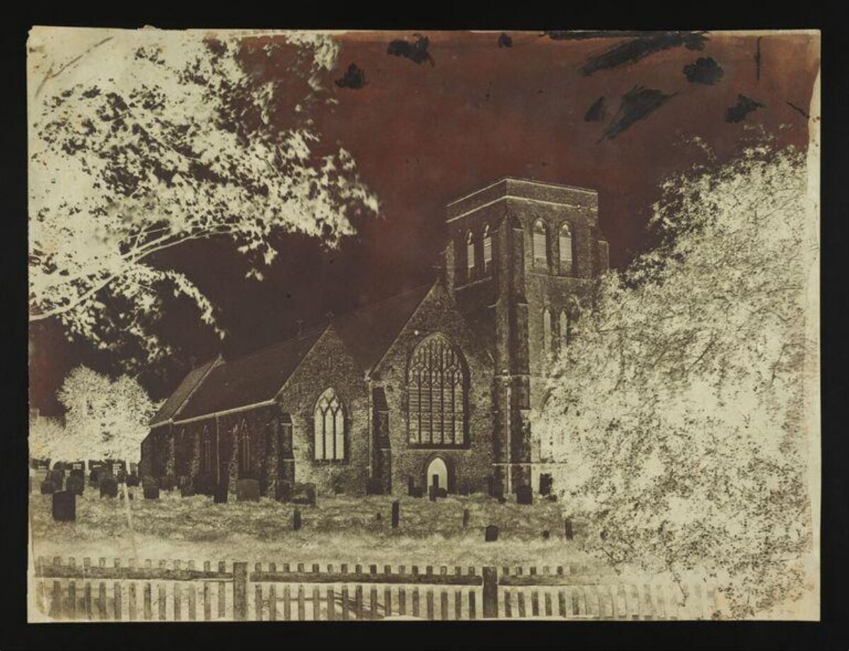 Vintage Church and Graveyard