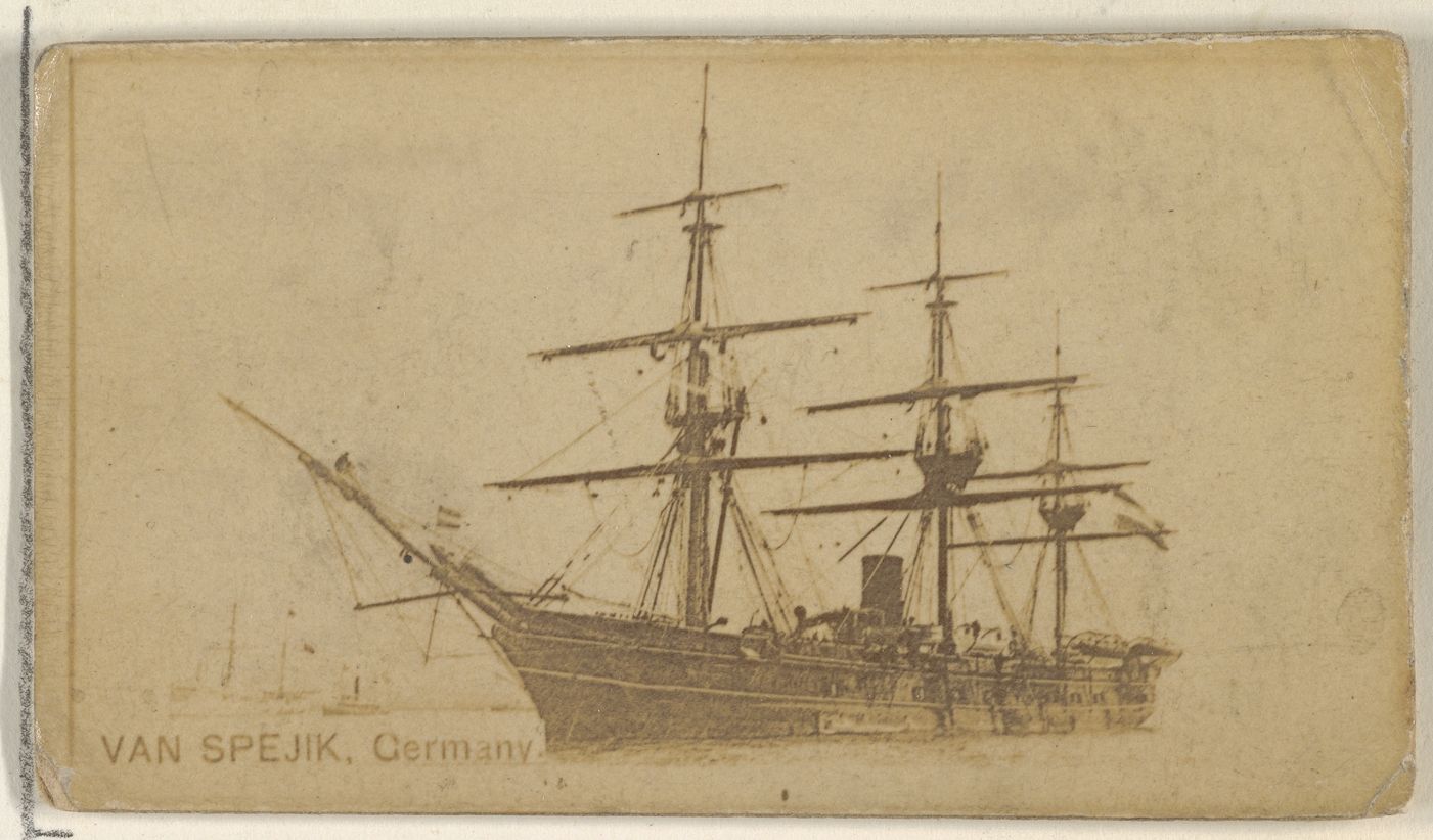 Vintage Photo of Van Speijk Ship