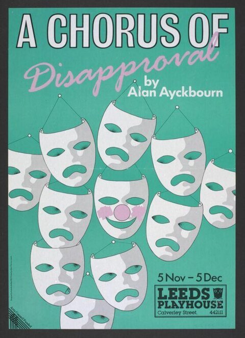A Chorus of Disapproval Theater Poster