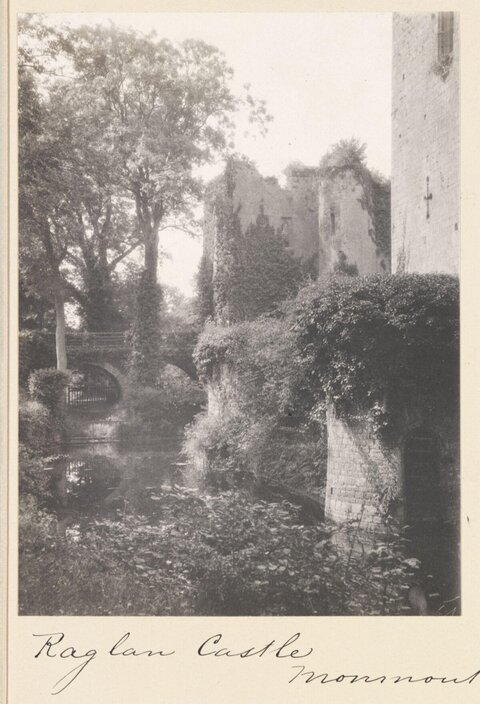Raglan Castle Ruins