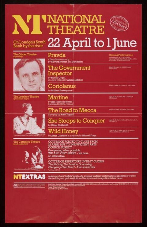 National Theatre Season Performance Poster