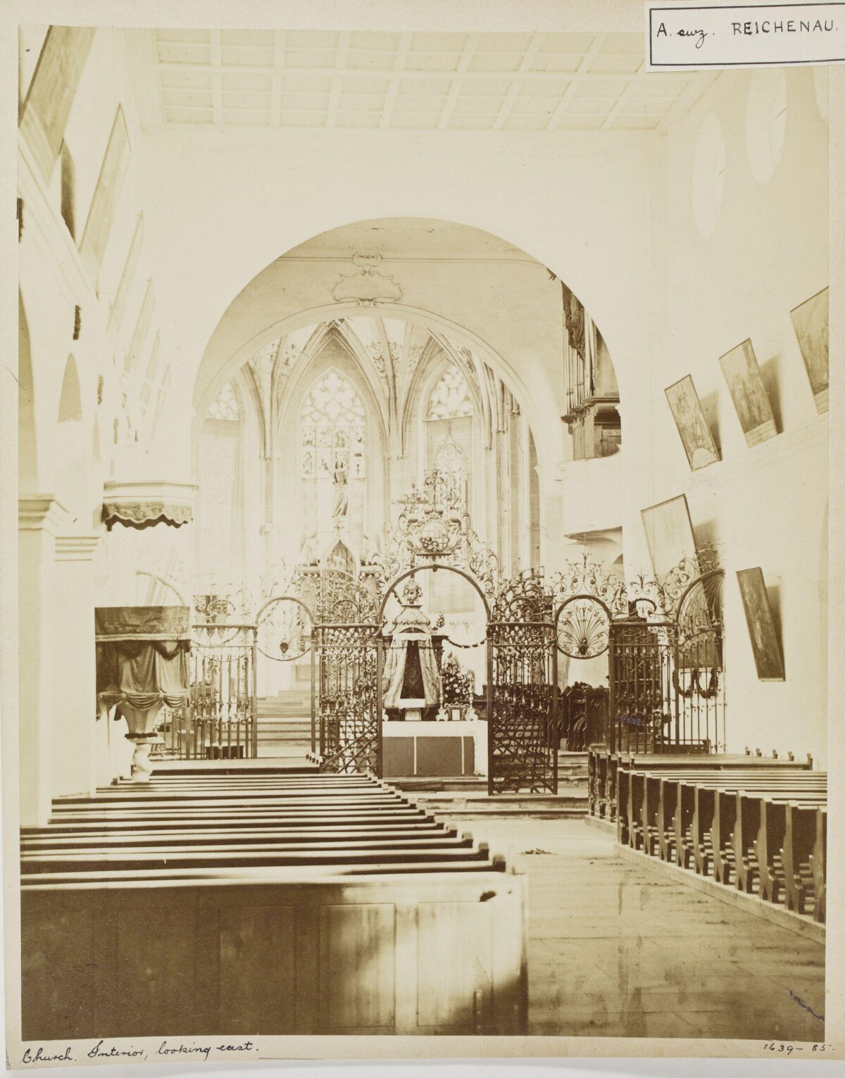 Reichenau Church Interior Looking East