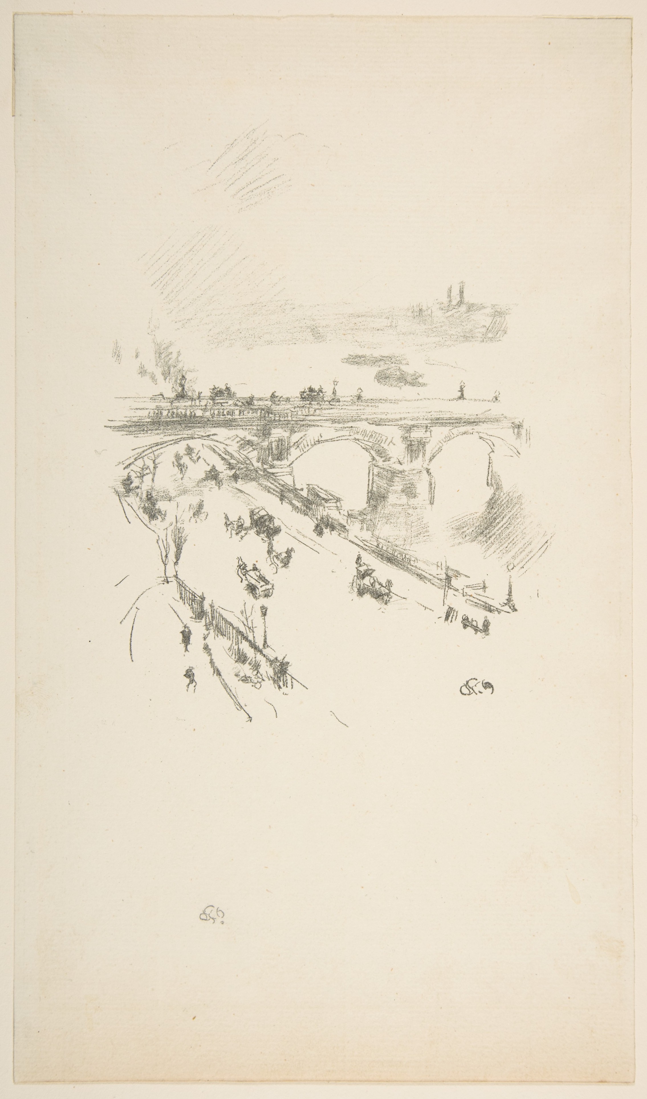 Sketch of Bridge and Road