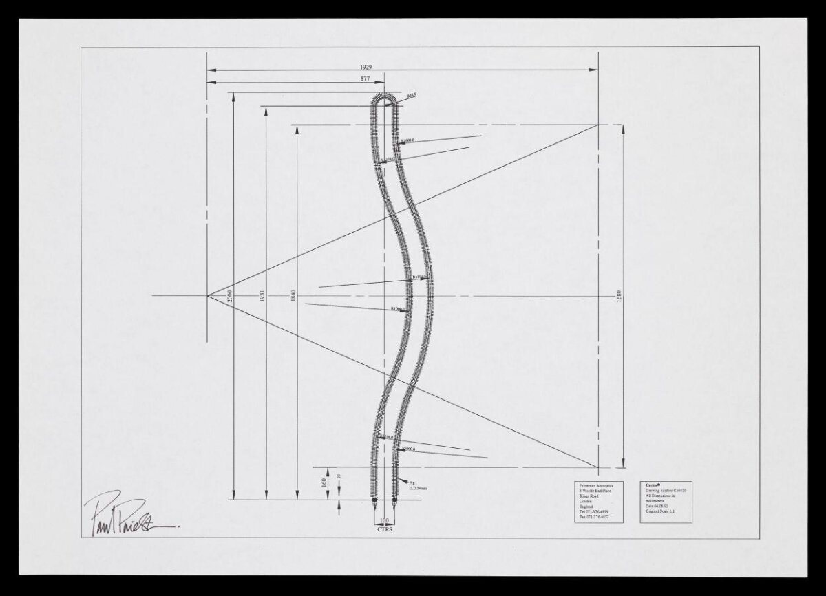 Curved Stair Construction Drawing