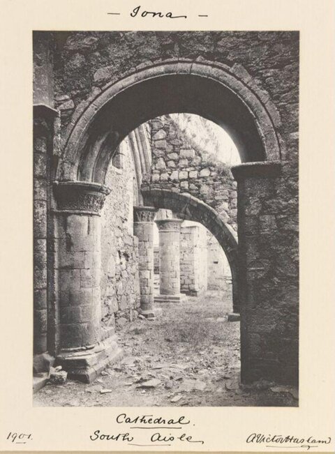 Iona Cathedral South Aisle Ruins