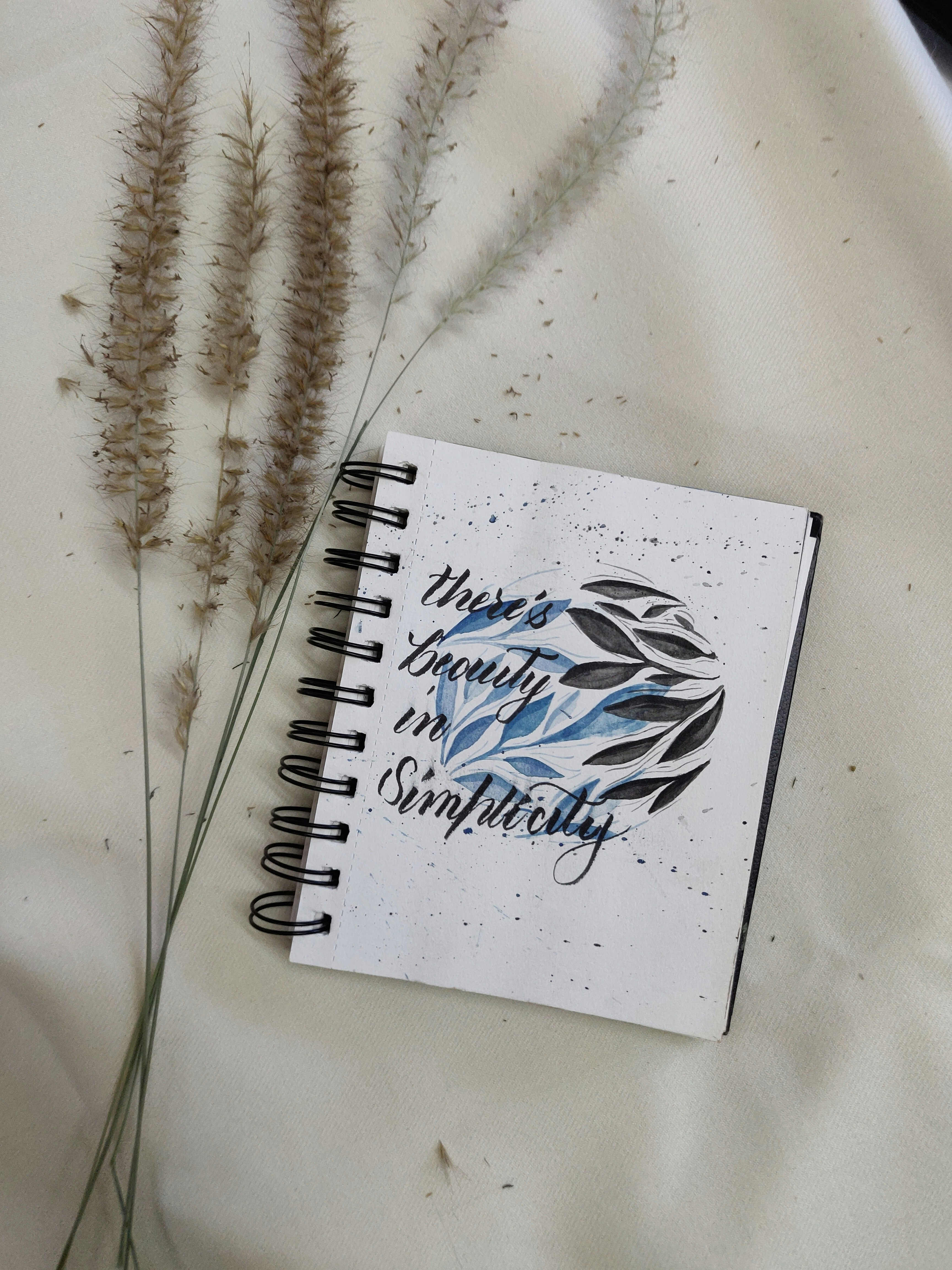 Beauty in Simplicity Calligraphy Art