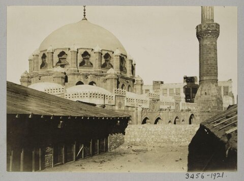 Vintage View of Historic Mosque