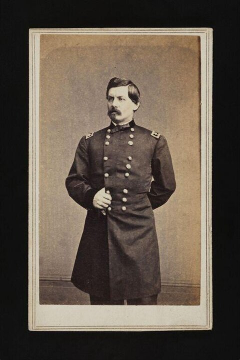 Vintage Military Officer Portrait